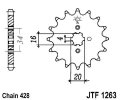 Prednji lančanik JT JTF 1263-14 14T, 428